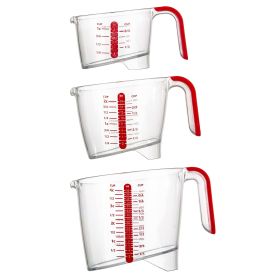 PrepSolutions 3 Piece Liquid Measuring Cup Set